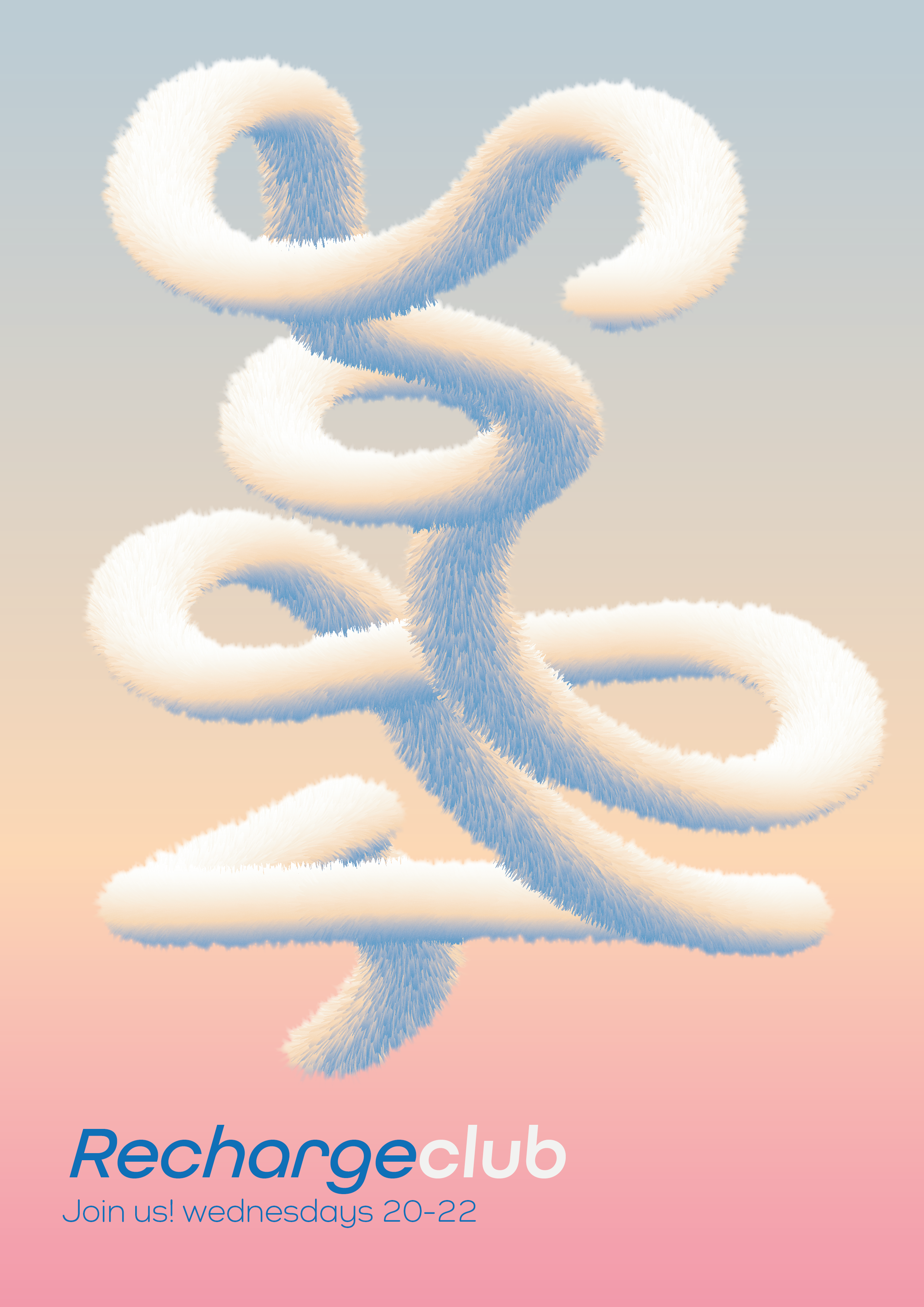 Poster Soft Recharge Club