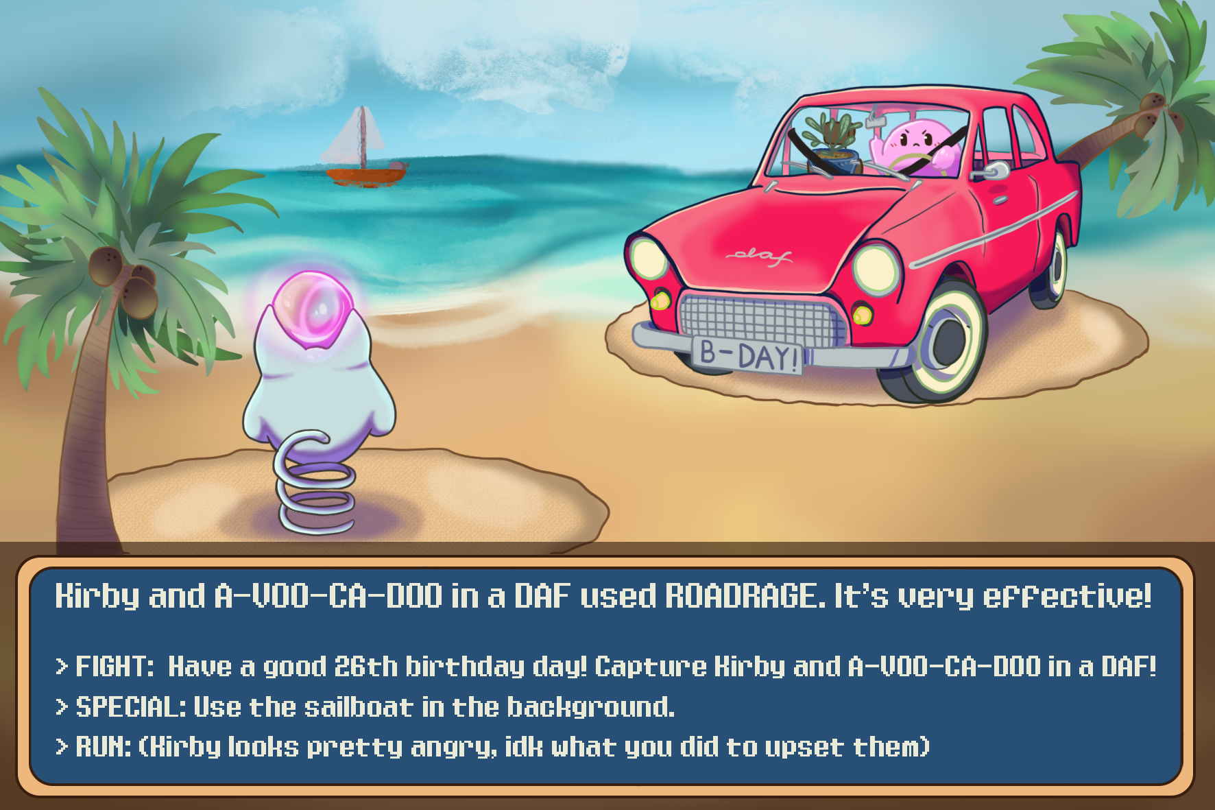 Pokémon verjaardagkaart
